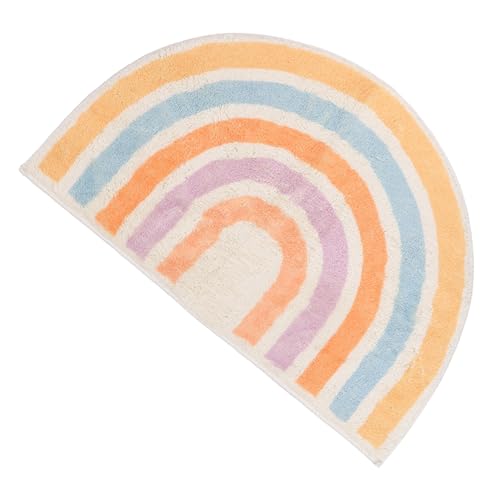 Supvox Bunte Regenbogen Fußmatte rutschfeste Saugfähige Eingangsmatte Pflegeleicht Langlebig für Flur Schlafzimmer und Badezimmer Supvox Bunte Regenbogen Fußmatte rutschfeste Saugfähige Eingangsmatte Pflegeleicht Langlebig für Flur Schlafzimmer und Badezimmer von Supvox