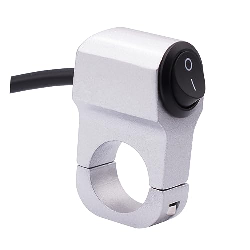 Supvox Motorradlenkerknopf Mit Schloss Lenkerhalterung Für Scheinwerfer Geeignet Für Motorrad Dreirad Atv Schneescooter Kabellänge Kupferdrähte Supvox Motorradlenkerknopf Mit Schloss Lenkerhalterung Für Scheinwerfer Geeignet Für Motorrad Dreirad Atv Schneescooter Kabellänge Kupferdrähte von Supvox