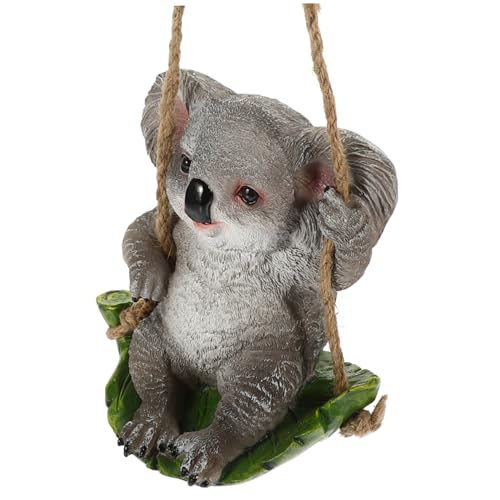 Supvox Entzückende Simulation Koala Figur Harz Material Koala Statue Garten Versorgung Für Koala Ornament von Supvox