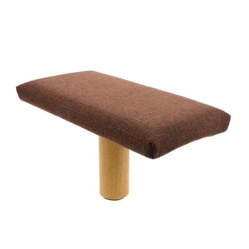 Supvox Ergonomischer Meditationshocker mit Weichem Kissen Einbeiniger Balance Bank für Aufrechtes Knien Fördert Wirbelsäulenhaltung und Entspannung Geeignet für Meditation und Gebet Ab von Supvox