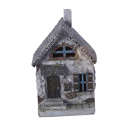 Supvox Europäisches Gartenhaus Dekoration aus Langlebigem Harz Miniatur Haus Modell Ornament für Außenbereich Originelles Design für Garten Terrasse und Innenräume Wetterfestes Supvox Europäisches Gartenhaus Dekoration aus Langlebigem Harz Miniatur Haus Modell Ornament für Außenbereich Originelles Design für Garten Terrasse und Innenräume Wetterfestes von Supvox