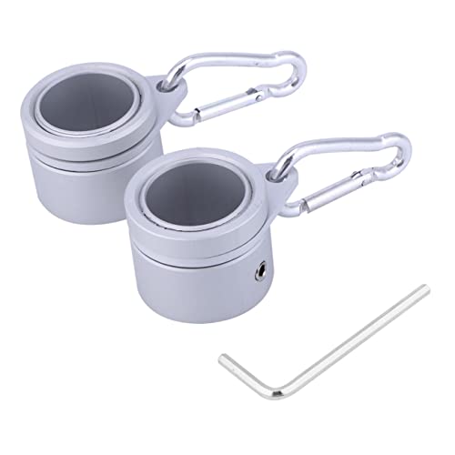 Supvox Fahnenmast Ring Aluminiumlegierung Drehbarer Flaggenhalter Anti verheddern Zubehör für Fahnenmasten Wetterbeständig Langlebig von Supvox