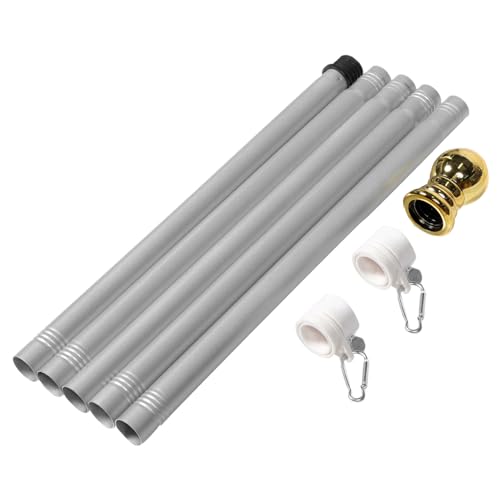 Supvox Fahnenmast für Garten Rotierender Fahnenhalter für Outdoor und Windfest Einfach zu Montieren für Veranstaltungen und Supvox Fahnenmast für Garten Rotierender Fahnenhalter für Outdoor und Windfest Einfach zu Montieren für Veranstaltungen und von Supvox