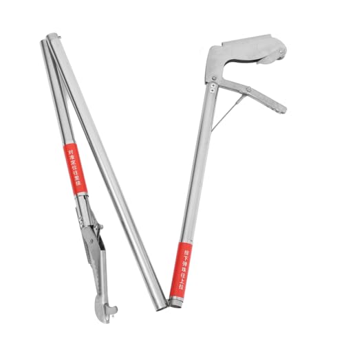 Supvox Faltbare Schlangenzange aus Edelstahl Lang Verstellbare Sicherer Griff mit Rutschfestem für Schlangen Reptilienfang im Freien Supvox Faltbare Schlangenzange aus Edelstahl Lang Verstellbare Sicherer Griff mit Rutschfestem für Schlangen Reptilienfang im Freien von Supvox