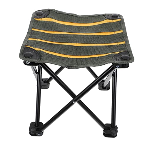 Supvox Faltbarer Campingstuhl Tragbarer Angelstuhl für Outdoor Aktivitäten Große für Balkon Terrasse und Garten Leicht und Platzsparend von Supvox