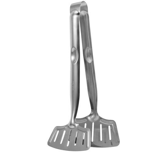 Supvox Fischspatel mit Zangen Griff Multifunktionales Küchengerät für Burger Steaks Omelettes und Pfannkuchen Grillzubehör für Zuhause und BBQ Supvox Fischspatel mit Zangen Griff Multifunktionales Küchengerät für Burger Steaks Omelettes und Pfannkuchen Grillzubehör für Zuhause und BBQ von Supvox