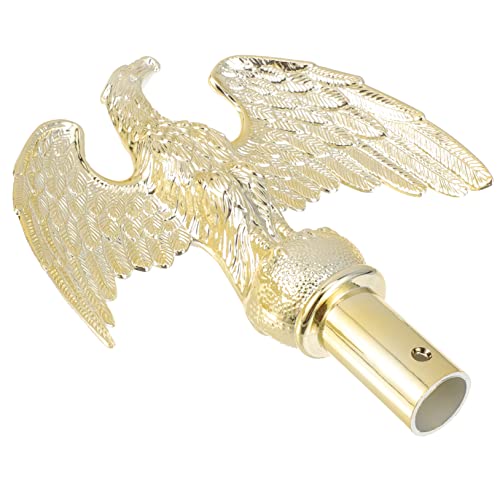 Supvox Eagle Flagpole Topper Ornament Mit Adlerkopf Dekorativer Fahnenmastaufsatz Aus Wetterfest Und Leicht Für Garten Und Außenbereich von Supvox