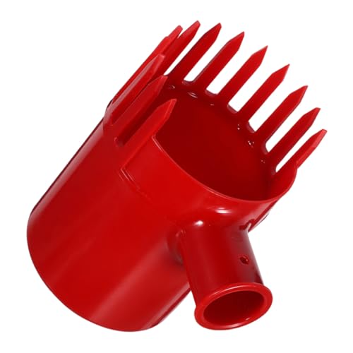 Supvox Fruchtpflücker mit Ergonomischem Griff Leichtes Beerenernte-Werkzeug für Heidelbeeren Kirschen und Zitrusfrüchte Langlebig und Einfach zu Reinigen Gartenpflückhilfe in Rot von Supvox