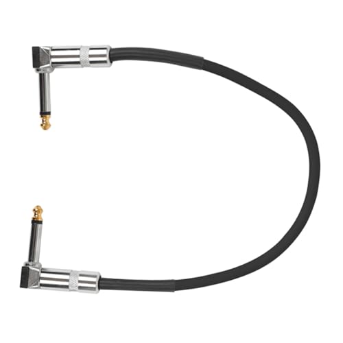 Supvox Gitarrenkabel Verbindungskabel für Instrumente Audio Kabel Schwarz Niedriges Flexibles Design für Gitarrenzubehör und Effektive Klangübertragung Supvox Gitarrenkabel Verbindungskabel für Instrumente Audio Kabel Schwarz Niedriges Flexibles Design für Gitarrenzubehör und Effektive Klangübertragung von Supvox