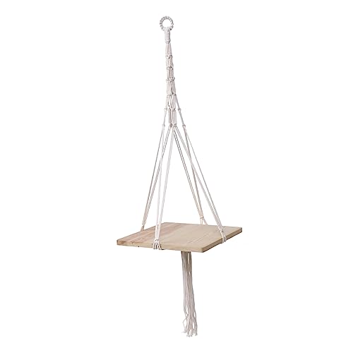 Supvox Elegante Hängende Pflanzer Woven Korb Material Topf Für Balkon Büro von Supvox
