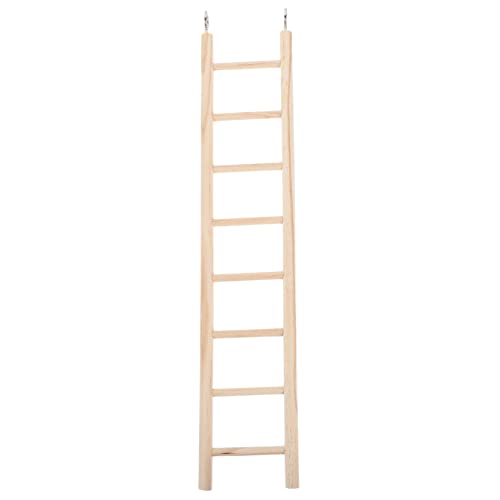 Supvox Käfigleiter Aus Naturholz Vogel Spielzeug Für Papageien Und Sittiche Hängeleiter Für Vogelkäfig Kletterspielzeug Für Haustier Vögel Zum Klettern Und Spielen von Supvox