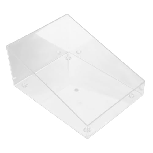 Supvox Hamster Sandbad aus Klarem Kunststoff Langlebige Sandbadbox für Chinchillas und Kleine Haustiere Einfach zu Reinigen Praktisches Sandkasten Badezimmer für Gerbils und Hamster von Supvox
