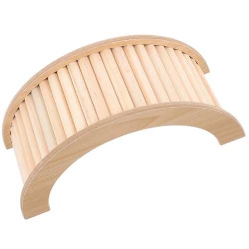 Supvox Hamsterbrücke aus Holz mit Leiter Natürliches Kletterspielzeug für Kleintiere Wie Hamster Chinchilla und Meerschweinchen Langlebige Käfigdekoration und Beschäftigungsspielzeug Supvox Hamsterbrücke aus Holz mit Leiter Natürliches Kletterspielzeug für Kleintiere Wie Hamster Chinchilla und Meerschweinchen Langlebige Käfigdekoration und Beschäftigungsspielzeug von Supvox