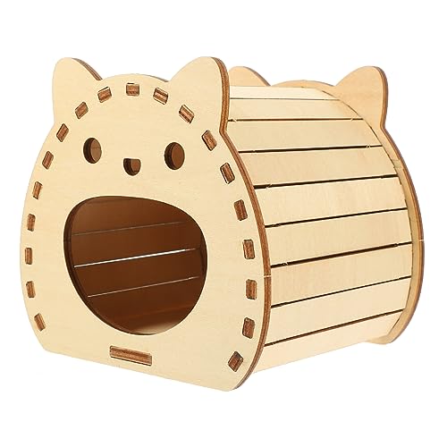 Supvox Hamsterhaus Aus Holz Handgefertigte Versteckmöglichkeit Für Kleine Tiere Für Hamster Zwerghamster Und Chinchillas Selbstmontage Gemütlicher Rückzugsort Fördert Spiel Und Supvox Hamsterhaus Aus Holz Handgefertigte Versteckmöglichkeit Für Kleine Tiere Für Hamster Zwerghamster Und Chinchillas Selbstmontage Gemütlicher Rückzugsort Fördert Spiel Und von Supvox
