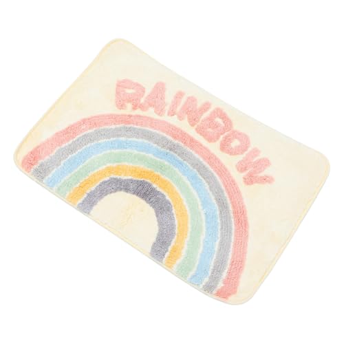 Supvox Haushalts Teppich Langlebig rutschfest mit Feinem Regenbogenmuster Waschbar Leicht Robust für Wohnzimmer Schlafzimmer Eingangsbereich Vielseitige Fußmatte Supvox Haushalts Teppich Langlebig rutschfest mit Feinem Regenbogenmuster Waschbar Leicht Robust für Wohnzimmer Schlafzimmer Eingangsbereich Vielseitige Fußmatte von Supvox