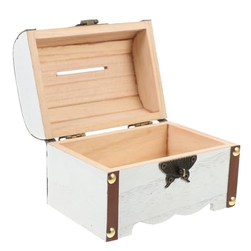 Supvox Holz Schmuckbox mit Schloss Multifunktionale Aufbewahrungsbox für Schmuck und Kleinigkeiten Kompakte Retro Schmucktruhe für Damen als und Tischdekoration Supvox Holz Schmuckbox mit Schloss Multifunktionale Aufbewahrungsbox für Schmuck und Kleinigkeiten Kompakte Retro Schmucktruhe für Damen als und Tischdekoration von Supvox