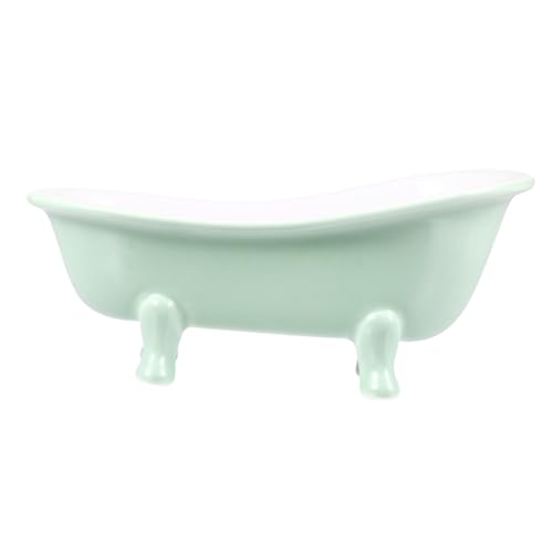 Supvox Keramik Hamsterbadewanne Kühlendes Nest Kleintierbad Becken für Hamster mit Glatter Bleifreier Glasur Hygienisch und Pflegeleicht als Schlaf Badeplatz im Käfig von Supvox