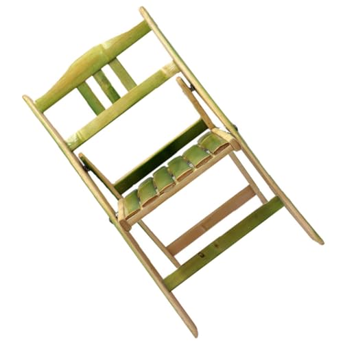 Supvox Klappstuhl mit Rückenlehne Faltbarer Hocker für Haushalt Garten und Camping Design Leicht und Platzsparend für Partys und Familienfeiern von Supvox