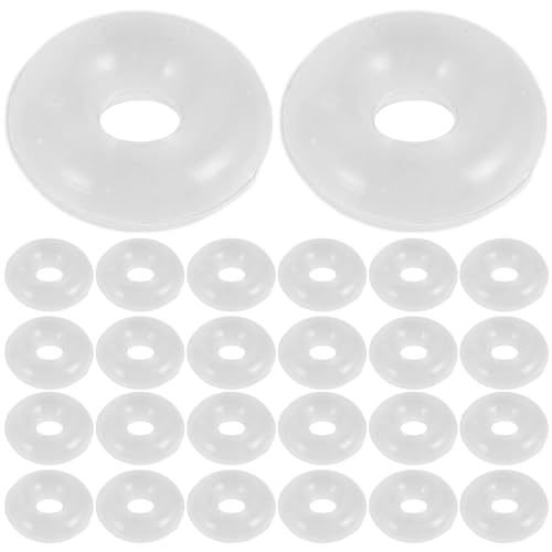 Supvox Klare Silikonkautschuk Stopper für den Gebrauch allein oder mit Clip Lock Spacer Charm für Schlangenkette Charm Bracelets 80PCS Supvox Klare Silikonkautschuk Stopper für den Gebrauch allein oder mit Clip Lock Spacer Charm für Schlangenkette Charm Bracelets 80PCS von Supvox