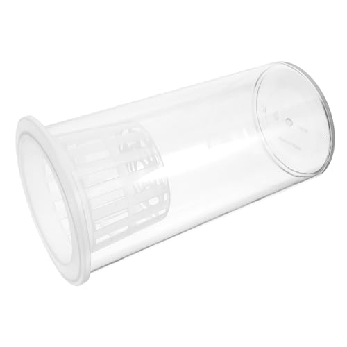 Supvox Kleines Transparentes Fischbecken aus Kunststoff Kreatives Dekoratives Aquarium für Schreibtisch und Wohnzimmer für Goldfische von Supvox
