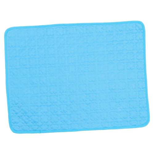 Supvox Kühlende Pet Crate Pad aus Ice Silk Waschbare Selbstkühlende Haustiermatte Leichte Sommer Hundekühlmatte als Schlafkissen für Sofa Outdoor und Indoor Blau S Supvox Kühlende Pet Crate Pad aus Ice Silk Waschbare Selbstkühlende Haustiermatte Leichte Sommer Hundekühlmatte als Schlafkissen für Sofa Outdoor und Indoor Blau S von Supvox