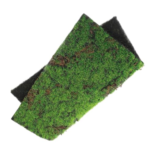 Supvox Künstliche Moosmatte Realistischer Kunstrasen für Garten Balkon und Terrasse Einfache Installation Vielseitig Einsetzbar für und Außenbereiche von Supvox