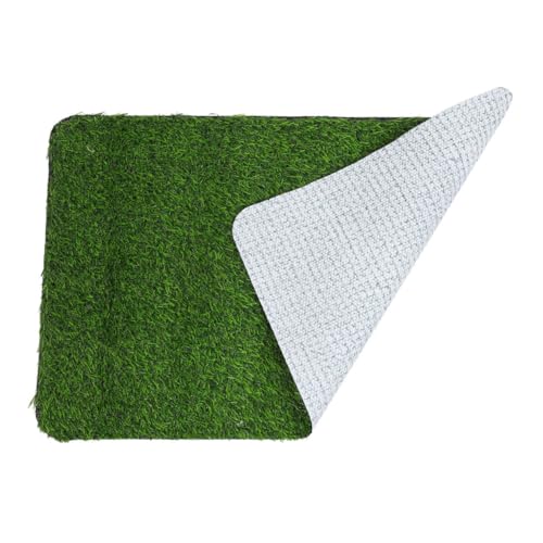 Supvox Künstlicher Gras Teppich Waschbarer Outdoor Indoor Türmatte Wetterfest Pflegeleicht Vielseitig als Hundetrainingsmatte Balkon Badezimmer Fußmatte von Supvox