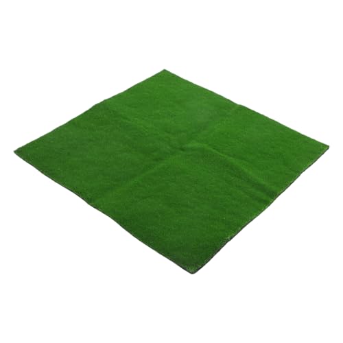 Supvox Kunstrasenteppich gefälschter Grasteppich künstliches Moos zur Dekoration simuliertes Rasenmoos Rasen im Freien Grasmatte Indoor-Rasen Töpfchentrainingsdecke Perlenbaumwolle von Supvox
