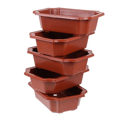 Supvox 5er-Pack Blumentöpfe Dekorativ Für Balkon Zuhause Küche Wohnzimmer Supvox 5er-Pack Blumentöpfe Dekorativ Für Balkon Zuhause Küche Wohnzimmer von Supvox