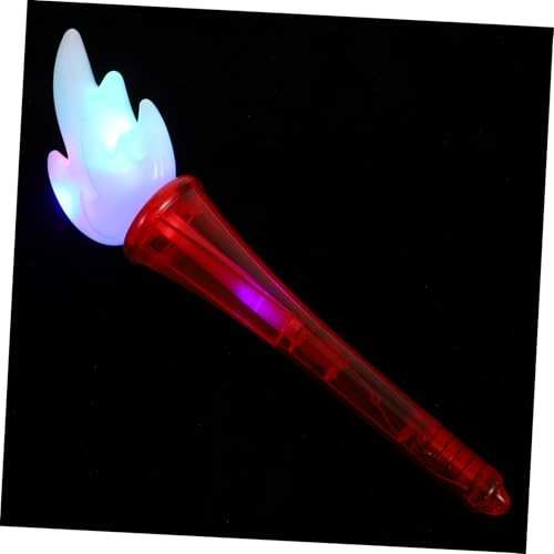 Supvox LED Leuchtfackel Rot Blinkender Party Sport glühstab mit Integriertem Akku Farbenfrohes LED Lichtdisplay für Nachtveranstaltungen Festival zubehör und Fan cheer tool Supvox LED Leuchtfackel Rot Blinkender Party Sport glühstab mit Integriertem Akku Farbenfrohes LED Lichtdisplay für Nachtveranstaltungen Festival zubehör und Fan cheer tool von Supvox