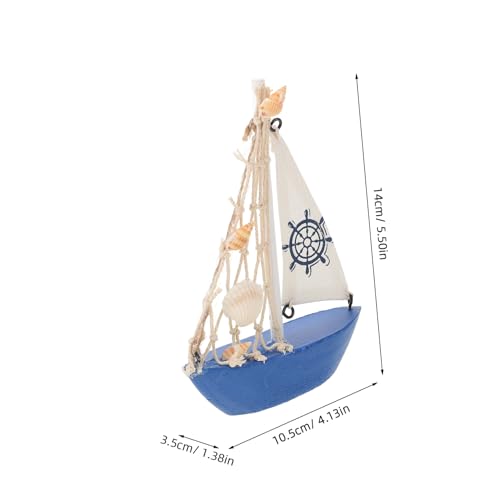Supvox Mediterranes Segelboot Modell Miniatur Deko Schiff Ornament Wohnaccessoire Holzboot für Tisch Büro Geschenkidee für Segelliebhaber Supvox Mediterranes Segelboot Modell Miniatur Deko Schiff Ornament Wohnaccessoire Holzboot für Tisch Büro Geschenkidee für Segelliebhaber von Supvox