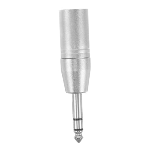 Supvox Metall Trs Xlr Stecker Adapter Stereo Klinke für Mikrofon Mixer und Stabile Übertragung Langlebiges Metallgehäuse Klarer Audio Signalanschluss Supvox Metall Trs Xlr Stecker Adapter Stereo Klinke für Mikrofon Mixer und Stabile Übertragung Langlebiges Metallgehäuse Klarer Audio Signalanschluss von Supvox
