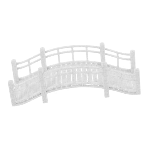 Supvox Miniatur Gartenbrücke Vintage Design Kunststoff Mini Brücke für Mikrolandschaft Dekoration Praktisch Leicht für Terrassen und Schreibtisch Zubehör Supvox Miniatur Gartenbrücke Vintage Design Kunststoff Mini Brücke für Mikrolandschaft Dekoration Praktisch Leicht für Terrassen und Schreibtisch Zubehör von Supvox