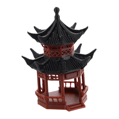 Supvox Miniatur Pagodenfigur Asiatischer Pavillon Chinesische Gartenstatue Bonsai Deko für Aquarium Micro Landschafts Ornament Vielseitige Bonsai Figur für Zen Garten Supvox Miniatur Pagodenfigur Asiatischer Pavillon Chinesische Gartenstatue Bonsai Deko für Aquarium Micro Landschafts Ornament Vielseitige Bonsai Figur für Zen Garten von Supvox
