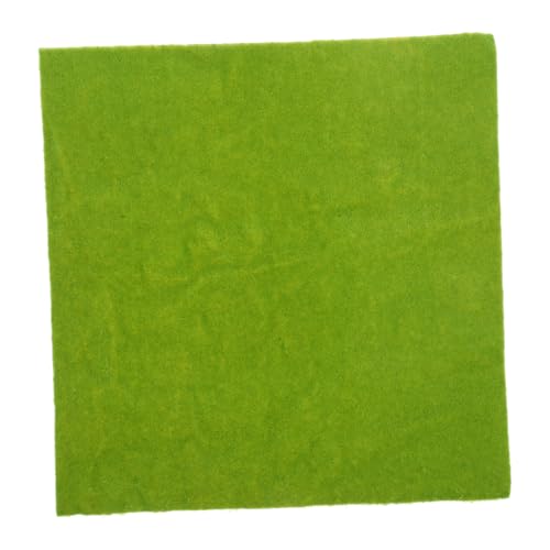 Supvox Modellbau Gras Matte Künstlicher Rasenteppich für DIY Landschaft Selbstklebend Grün Realistische Miniatur Grasfläche für Garten Dollhouse Modelllandschaften und Bastelprojekte von Supvox