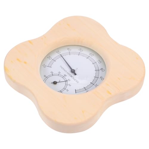 Supvox Multifunktionales Hygrometer Thermometer aus Naturmaterial für Sauna Raum Präziser Temperatur und Feuchtigkeitsmesser Digitales Innenthermometer für Sauna und Wohnbereich Einfach Supvox Multifunktionales Hygrometer Thermometer aus Naturmaterial für Sauna Raum Präziser Temperatur und Feuchtigkeitsmesser Digitales Innenthermometer für Sauna und Wohnbereich Einfach von Supvox