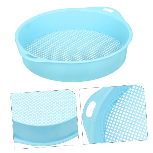 Supvox Plastik Bodensieb Rundes Gartensieb Sichter Werkzeug für Steine Entfernen Leichter Abs Garten erdesieb mit Feinem Gittersieb für Kompost Blumenerde und Bonsai Pflanzfilter Supvox Plastik Bodensieb Rundes Gartensieb Sichter Werkzeug für Steine Entfernen Leichter Abs Garten erdesieb mit Feinem Gittersieb für Kompost Blumenerde und Bonsai Pflanzfilter von Supvox