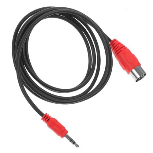 Supvox Poliges Midi Audio Adapterkabel Gewinkelt Stereojacke Robuste Verbindung Kompatibel mit Keyboard Klavier Soundkarte Audiogeräten Supvox Poliges Midi Audio Adapterkabel Gewinkelt Stereojacke Robuste Verbindung Kompatibel mit Keyboard Klavier Soundkarte Audiogeräten von Supvox