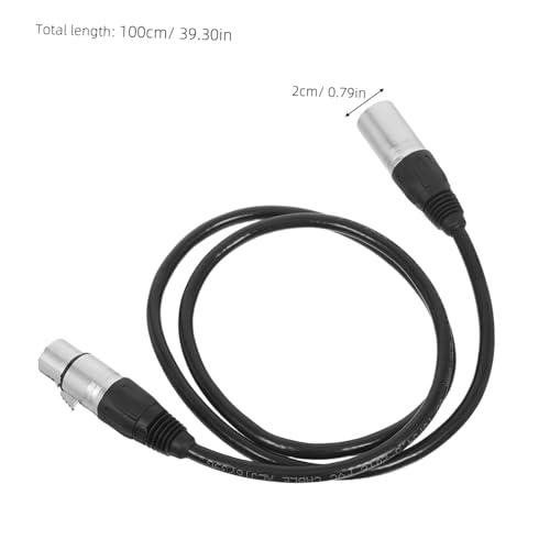 Supvox Poliges Xlr Mikrofonkabel Professionelles Balanced Audio Kabel Male zu Female Audio Cord für Studio Mixer Verstärkerersatz und Lautsprechersysteme von Supvox