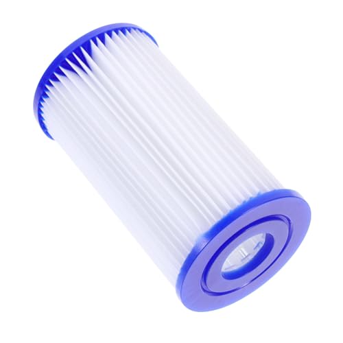 Supvox Pool Wasserfilterkartusche Polyesterfilter Schwimmbad Filter Ersatzkartusche für Poolpumpe Effiziente Filtertechnik für Sauberes Wasser im Schwimmbecken und Spa von Supvox