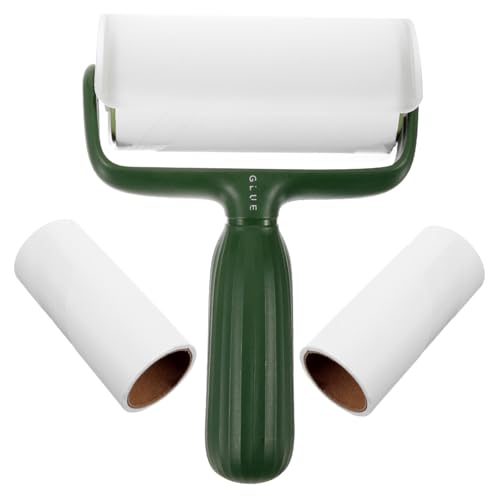 Supvox Portable Tierhaarentferner mit Ersatzrollen Klebrige Fusselrolle für Hunde und Katzenhaare Leichtes Kompaktes Design Schnelle Entfernung von Tierhaaren Staub und Flusen für von Supvox