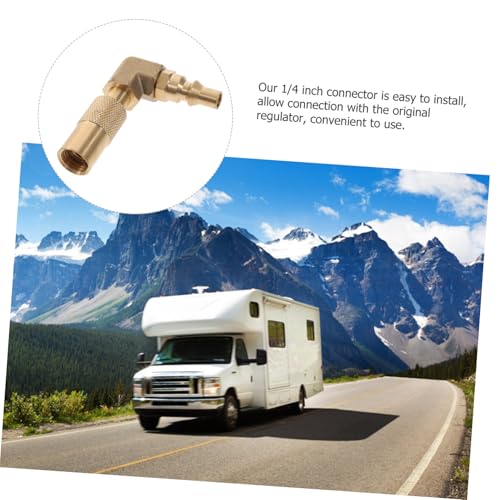 Supvox Propangas Kupfer Adapter Winkel Anschluss Wohnmobil Campingzubehör Wetterfester Schnellkupplung Grillanschluss Supvox Propangas Kupfer Adapter Winkel Anschluss Wohnmobil Campingzubehör Wetterfester Schnellkupplung Grillanschluss von Supvox