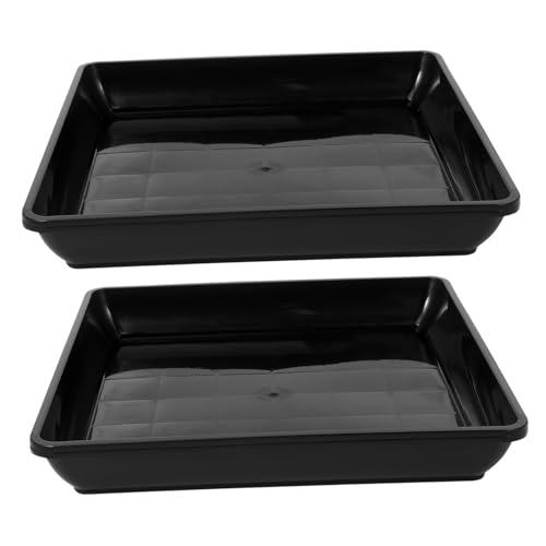 Supvox Blumentopf Tablett Tropfschalen Kunststoff Pflanze Untertassen Für Zimmerpflanze Zubehör Multi von Supvox