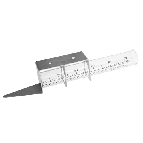 Supvox Regenmesser mit Edelstahlhalterung Säulenform Wetterfester Regenmessbecher Gartengerät für Außenbereich Genaue Niederschlagsmessung Stabile Befestigung Supvox Regenmesser mit Edelstahlhalterung Säulenform Wetterfester Regenmessbecher Gartengerät für Außenbereich Genaue Niederschlagsmessung Stabile Befestigung von Supvox