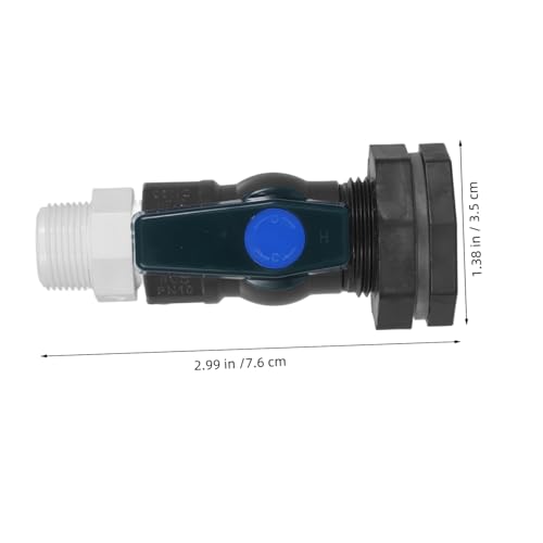 Supvox Regenwassertonnen Wasserhahn Adapter mit PVC Dichtung Wasserbehälter Anschluss für Garten Bewässerung Aquarium Robust und Installieren Supvox Regenwassertonnen Wasserhahn Adapter mit PVC Dichtung Wasserbehälter Anschluss für Garten Bewässerung Aquarium Robust und Installieren von Supvox