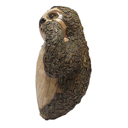 Supvox Resin Bradypod Statue Gartenfigur Witterungsbeständig Langlebig Kreative Gartendeko Skulptur für Außenbereich Natürliche Gartendekoration Supvox Resin Bradypod Statue Gartenfigur Witterungsbeständig Langlebig Kreative Gartendeko Skulptur für Außenbereich Natürliche Gartendekoration von Supvox