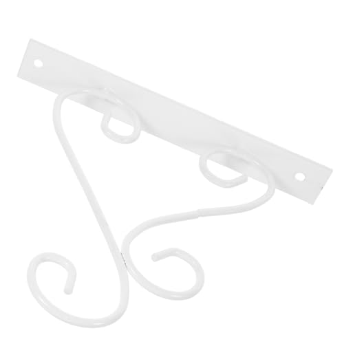 Supvox Retro Wandhaken aus Weißem Pulverbeschichtetem Schmiedeeisen mit Schrauben Vintage Blumentopf und Kerzenhalter für Balkon Garten Wohnzimmer und Terrasse Wetterfester Supvox Retro Wandhaken aus Weißem Pulverbeschichtetem Schmiedeeisen mit Schrauben Vintage Blumentopf und Kerzenhalter für Balkon Garten Wohnzimmer und Terrasse Wetterfester von Supvox