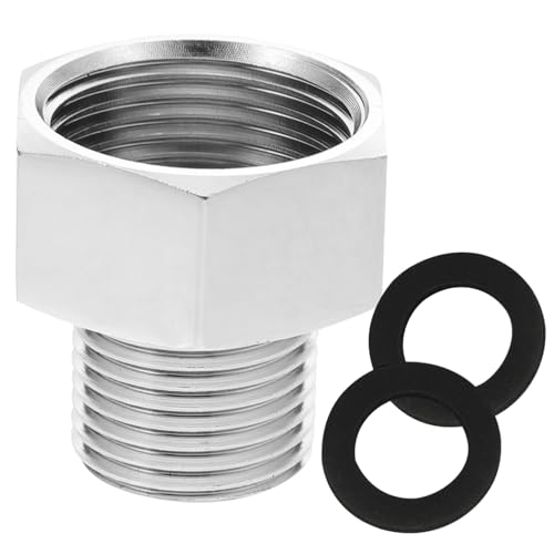 Supvox Robuster Schlauchadapter Innengewinde zu Außengewinde Wasserhahnanschluss für Küchen Badezimmerarmaturen Auslaufsicher Korrosionsbeständig Einfache Installation Supvox Robuster Schlauchadapter Innengewinde zu Außengewinde Wasserhahnanschluss für Küchen Badezimmerarmaturen Auslaufsicher Korrosionsbeständig Einfache Installation von Supvox