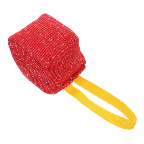 Supvox Robustes Hundespielzeug Kaukissen aus Hochwertigem Huckaback Material Interaktives Beißspielzeug für Welpen und Hunde Leicht Tragbar Fördert Bewegung und Schützt Möbel Rot Supvox Robustes Hundespielzeug Kaukissen aus Hochwertigem Huckaback Material Interaktives Beißspielzeug für Welpen und Hunde Leicht Tragbar Fördert Bewegung und Schützt Möbel Rot von Supvox