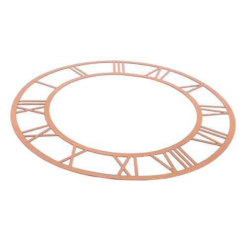Supvox Runder DIY Wanduhr Aufkleber mit Römischen Ziffern Acryl Spiegel Wanduhren für Wohnzimmer Hotel und Eingangsbereich Lichtbraun Supvox Runder DIY Wanduhr Aufkleber mit Römischen Ziffern Acryl Spiegel Wanduhren für Wohnzimmer Hotel und Eingangsbereich Lichtbraun von Supvox